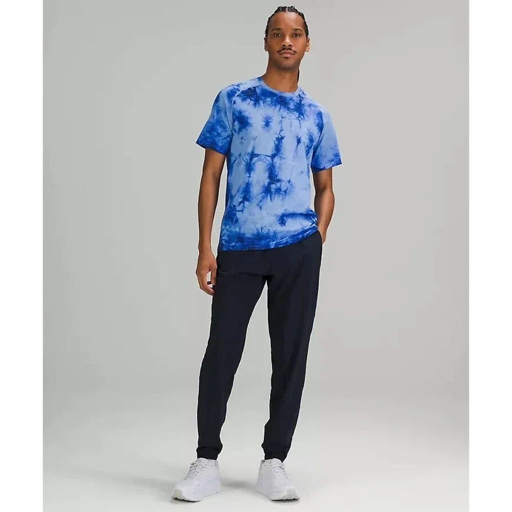 Lululemon Surge Jogger Pants Zipper Ankle Blue Men's Size Large Tall H14172 - Picture 16 of 16